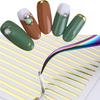 M&B House Waterproof 3D Nail Sticker Striping Tape Line DIY Foil Manicure Adhesive Decal