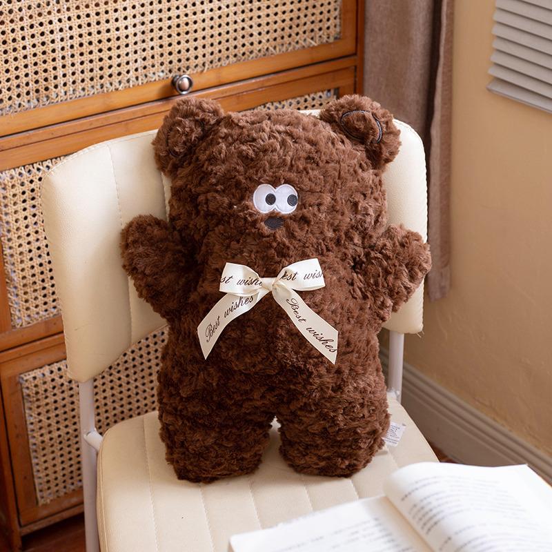 Cartoon Pink Pig Gray Elephant Doll White Rabbit Brown Bear Plush Toy Doll Sleeping Pillow Sofa Pillow Living Room Ornaments