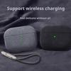 Роскошный замшевый чехол для Airpods Pro 3, однотонный чехол, чехол для беспроводных наушников для Airpods Pro3, защитный чехол