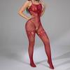 Женский костюм-чулок на все тело из рыболовной сетки, эротичное сетчатое прозрачное облегающее белье, женский сексуальный прозрачный комбинезон