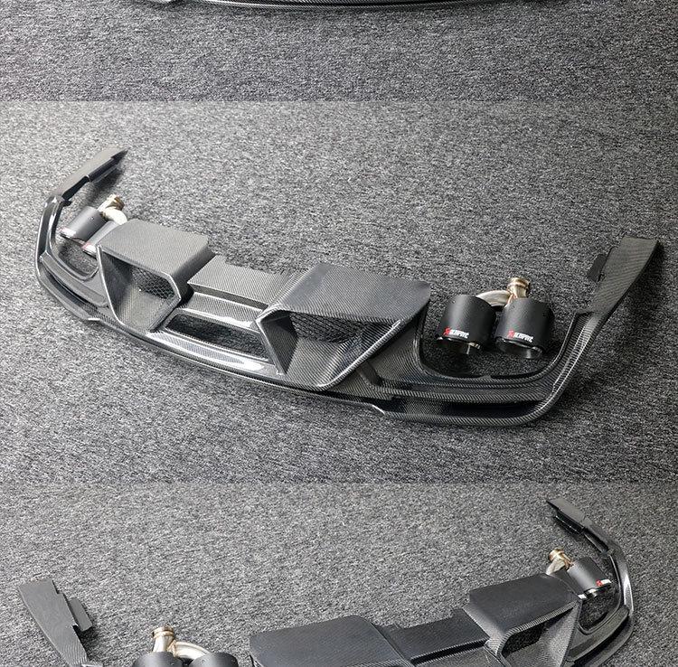 Carbon Fiber Rear Spoiler Lip for 2015-2022 Ford Mustang GT500 Body Kit