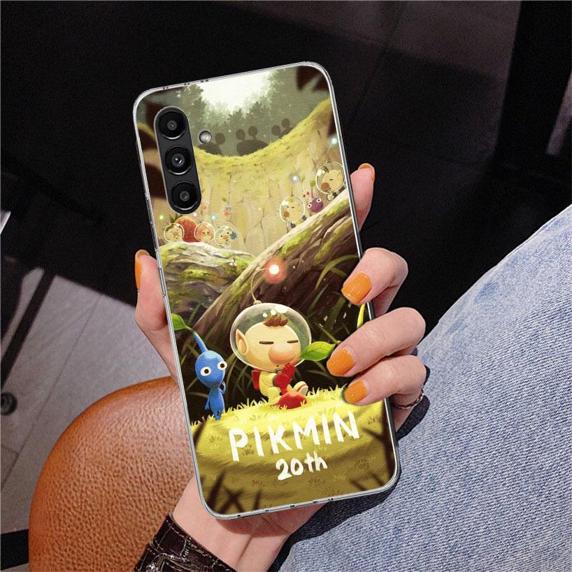 Game P-PikminS 4 Phone Case For Samsung Galaxy A17 A16 A15 A14 A13 A57 A56 A55 A54 A53 A37 A36 A35 A34 A33 A26 A25 A24 A23 Galax