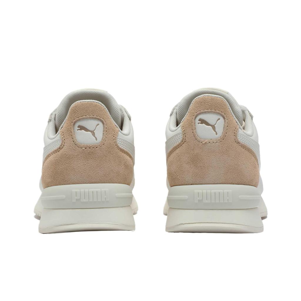 Puma R78 Nylon Retro Frosted Ivory Lightsand Gold Unisex Sneakers White Lightsand-Gold 399250-10