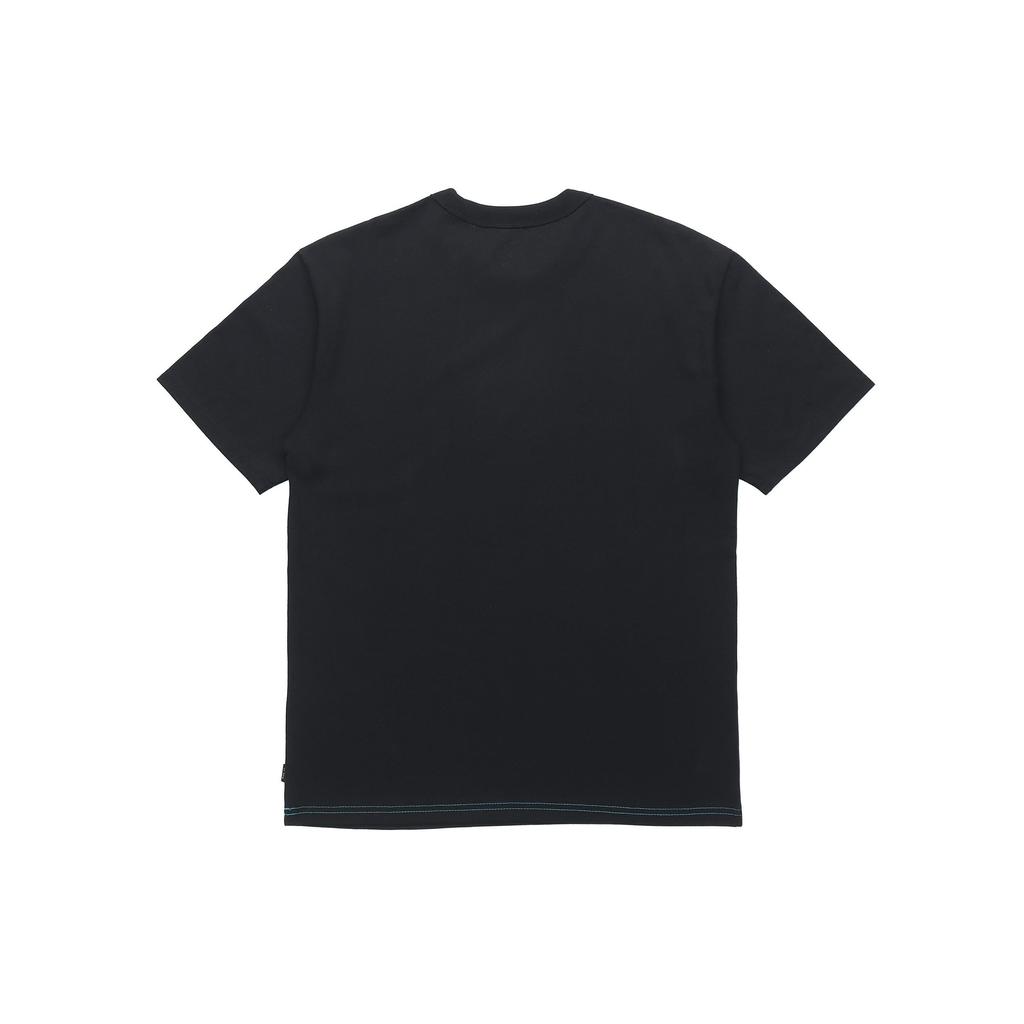 Nike Повседневная свободная футболка с вышитым логотипом Swoosh, мужские топы с коротким рукавом, черные DB3194-011