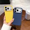Роскошный силиконовый мягкий чехол конфетного цвета для iPhone 17 Air 16 16E 15 14 Pro Max Plus Матовый тонкий ТПУ чехол для iPhone17ProMax 17Pro