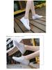 Breathable White Mesh Flat Shoes for Women - Summer Korean Style