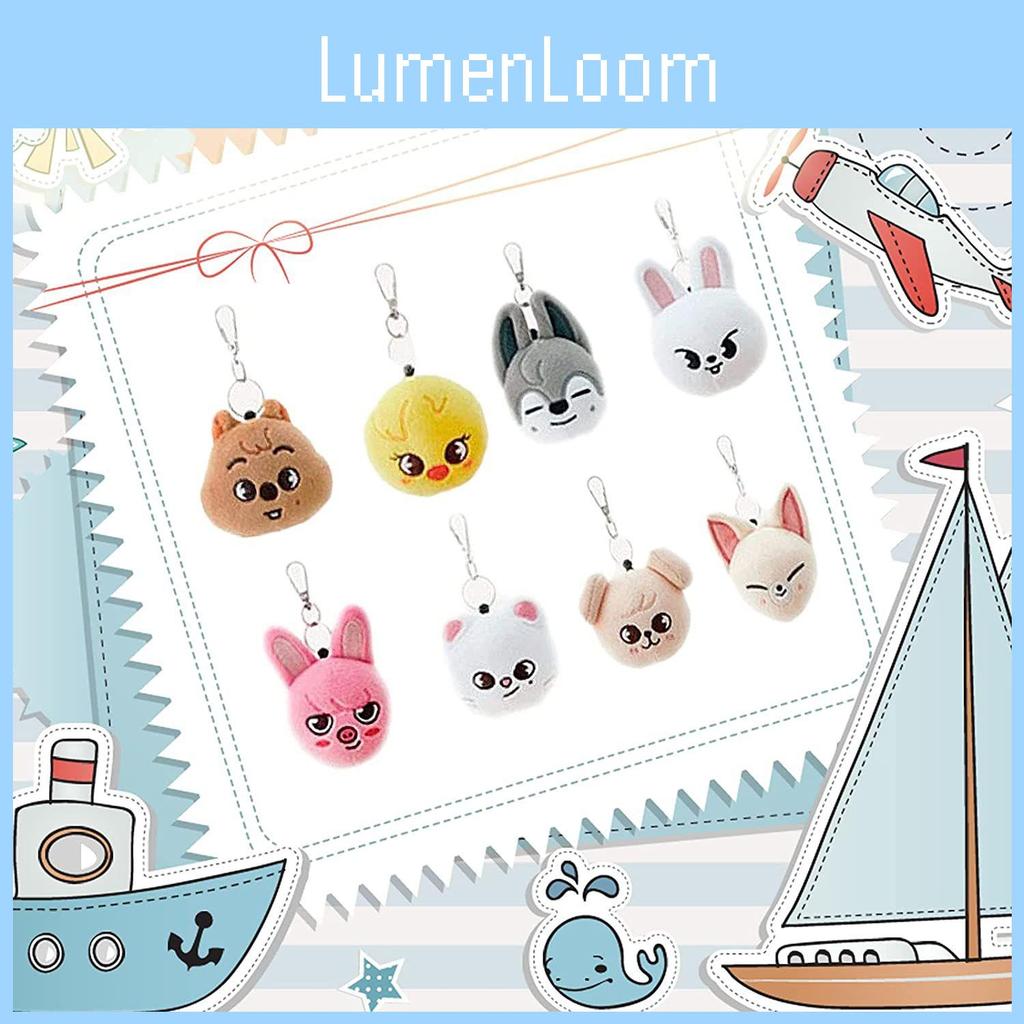 Очаровательный плюшевый брелок Skzoo с куклой Stray Kids, подвеска-аксессуар