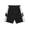 Li Ning Sports Fashion Series Patchwork Reflective Striped Printed Sports Shorts Men Shorts Black AKSR465-1