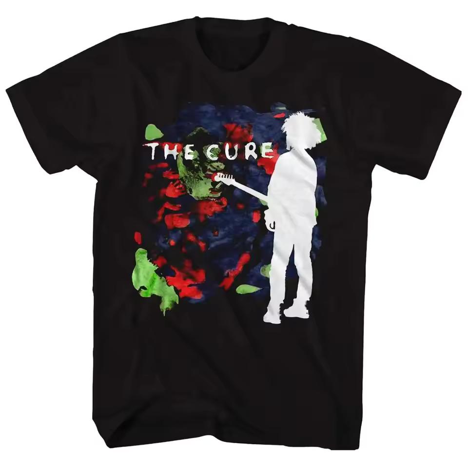 New THE CURE Rock Band Boys Don't Cry American Casual Short-Sleeved T-Shirt Suitable for Both Men and Women