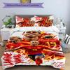 3pcs Yamal (13) Design Cover Set - HD Printed Bedding with 1 Cover and 2 Pillowcases - Perfect for Home and Dorm Decor