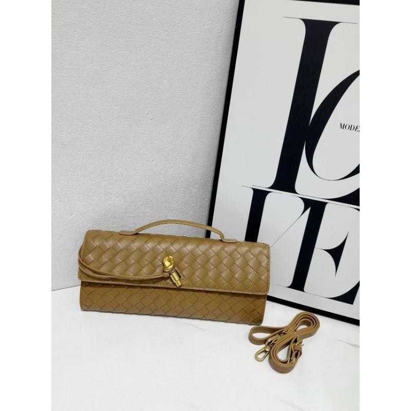 Hand-woven Bag, Hardware Lock, Dinner Bag, High-end Shoulder Bag, Women's Underarm Clutch Bag