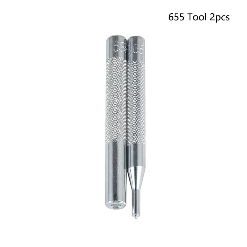 80pcs/set Copper Silver Metal Eyelet Grommets With Eyelet Punch Die Tool Set For Leathercraft Clothing Shoes Belt Bag Accessories