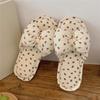 Fashionable Linen Fabric Shoes, Cute Indoor Women's Slippers