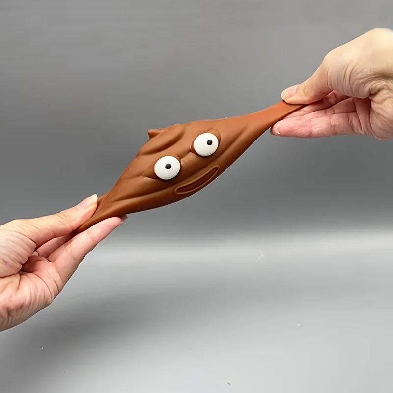 Мягкие игрушки для релаксации Pop-knead — быстро прыгающие, мягкие, приятные на ощупь, оригинальные и забавные подарки-сюрпризы.