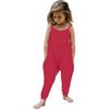 Toddler Kids Baby Girls Sleeveless Summer Romper Jumpsuit Playsuit Clothes