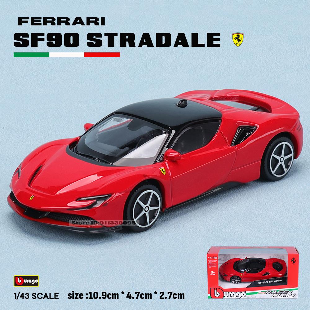 Ббураго 1:43 Несколько стилей Ferrari Purosangue sp2 488GTB 250GTO SF90 ROMA сплав роскошный автомобиль литая модель автомобиля игрушка подарок