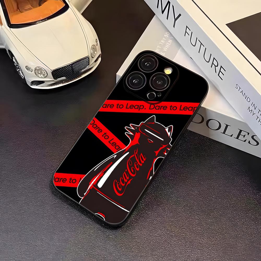 Горячий C-Coca Напитки C-Cola Чехол для телефона Для 16 Pro Max Iphone 17 Pro Max 14 15 Plus 12 13 11 Pro Xr X Xs SE Задняя крышка
