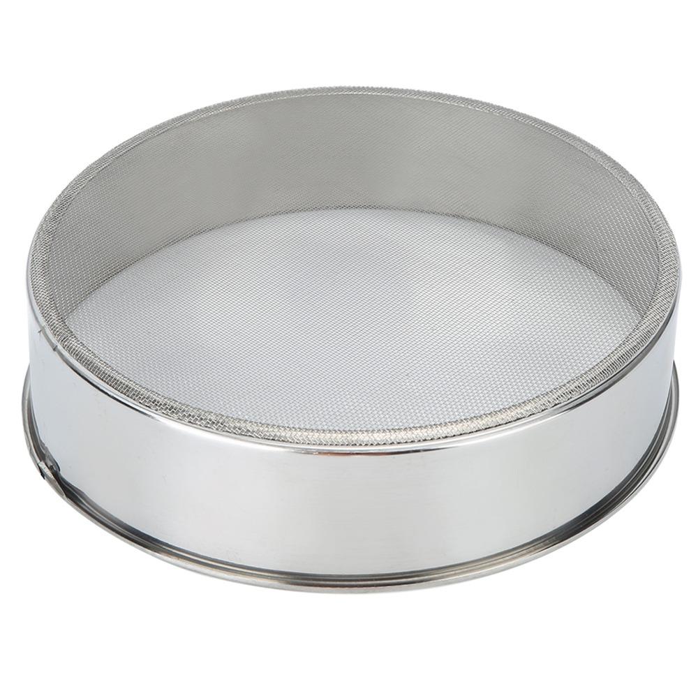 6PCS Round Flour Sifter Set Stainless Steel Kitchen Strainer Baking Sifter Flour Sifting