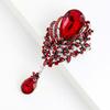 Brooch Pin Hollow Design Alloy Engagement Jewelry Brooch for Women