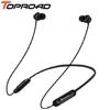 TOPROAD Беспроводные стерео Bluetooth спортивные наушники с микрофоном, громкой связью, шумоподавлением, бас-спортивная гарнитура