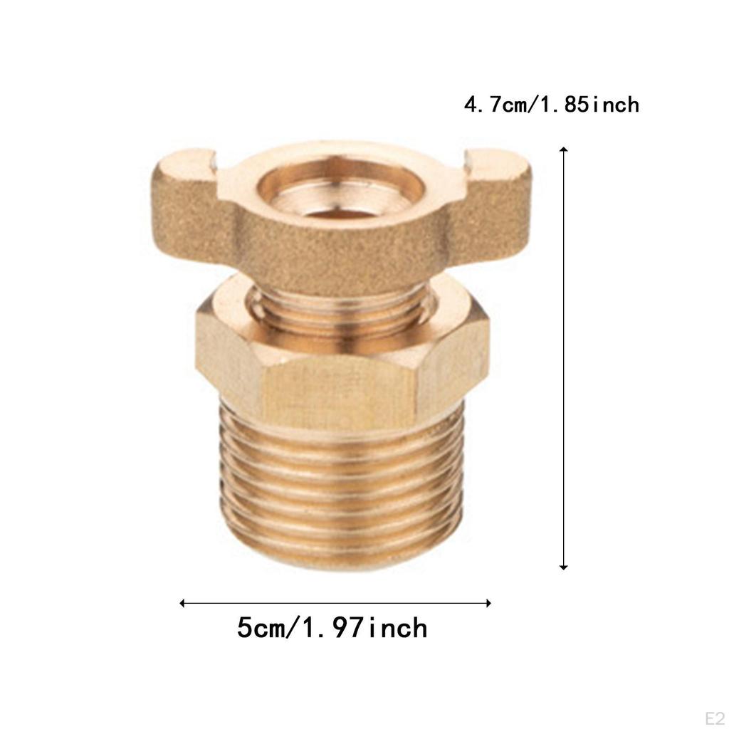 Air Compressor Drain Valve Accessories Home Use,Spare Parts,Portable,Sturdy,Copper