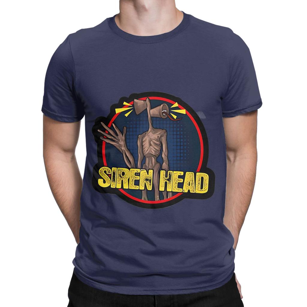 Мем Serin Head Новинка Графический 100% Хлопок Футболка Сиреноголовый Футболки Топы Для Унисекс