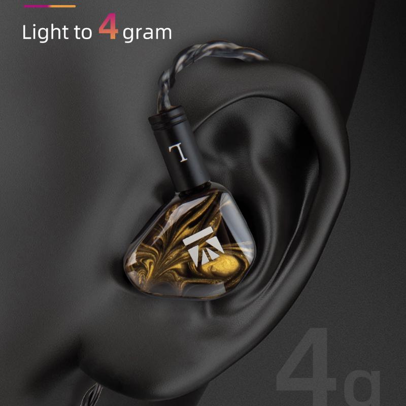 KBEAR-KB01 10-миллиметровая диафрагма с одинарным подвижным HIFI игровым наушником Проводные наушники для мобильного телефона