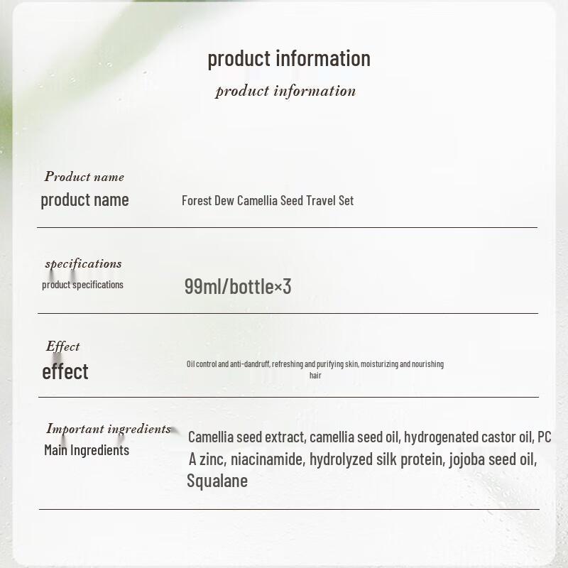 Forest Dew Botanical Fragrance Travel Set