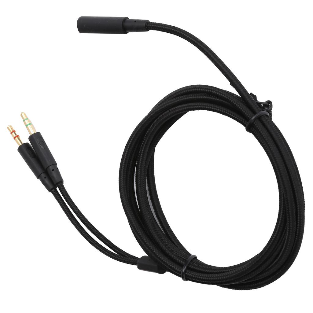 Адаптер 2 в 1 для наушников или кабеля, подходящий для Kingston HyperX Cloud StingerCloud MixCloud Alpha