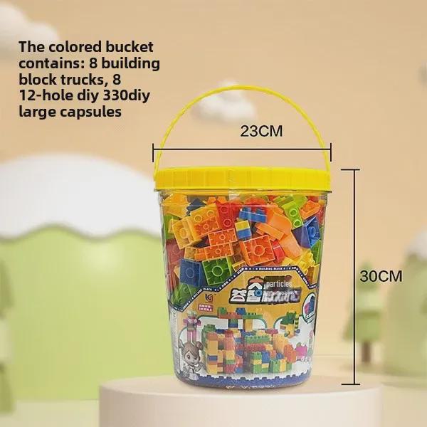 Совместимые крупные строительные блоки для детей, развивающие развитие мозга, возраст 3-6 лет