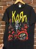 Korn Винтажная Черная Футболка унисекс с коротким рукавом, Рок-группа Nu Metal, S-5XL WA0754
