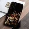 C-Караваджо-O P-Живопись-G Чехол для телефона Samsung Galaxy A73,A72,A71,A70,A53,A52,A51,Другие Мягкий черный чехол