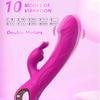 Rabbit Dildo Vibrator for Women Clit Vagina Nipple Stimulator Vibration Massager Female Masturbator Adult Sex Toy 18+ Adult Pleasure Vibrator Wand