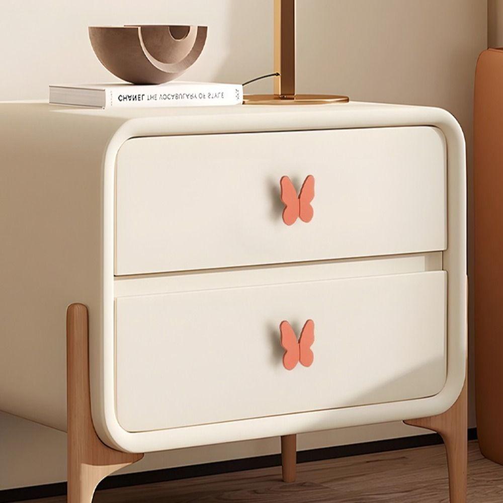 Furniture Hardware Butterfly Shape Door Pulls Cabinet Drawer Wardrobe Pulls Drawer Knobs Zinc Alloy Single Hole