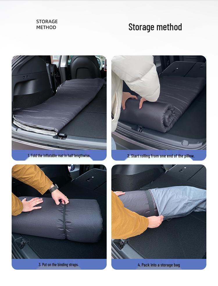 ToughTrak Trunk Mattress 500: Inflatable Sleeping Pad for Camping and Tank 300