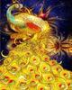 5D DIY Diamond Embroidery Full Set Cross Stitch Peacock Full Square Round Diamond Painting Animal Picture Of Rhinestone Decor For Home
