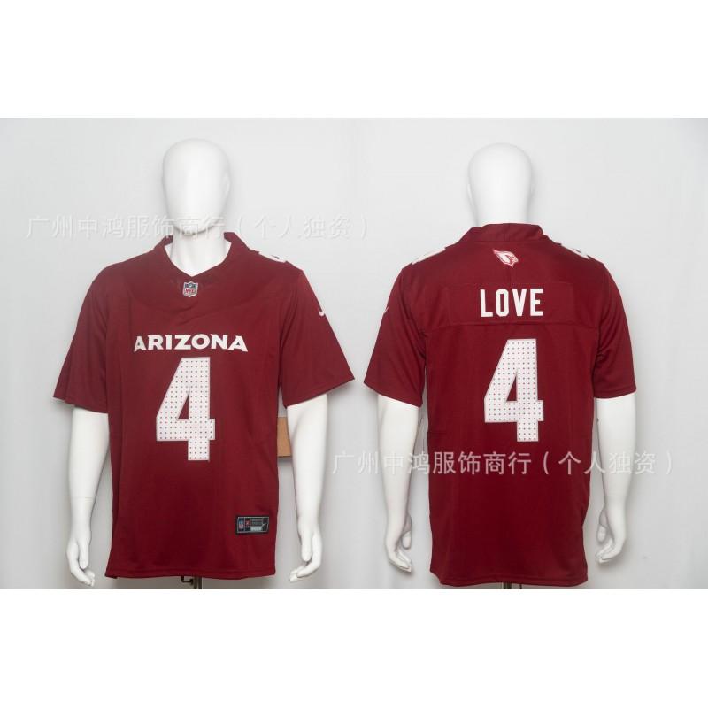 Mens NFL Cardinals 3rd Generation Football Jersey - Rugby Style S-XXXL Multiple Number Color Options