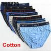 6-pack Men's Underwear Cotton Mid-waist Briefs