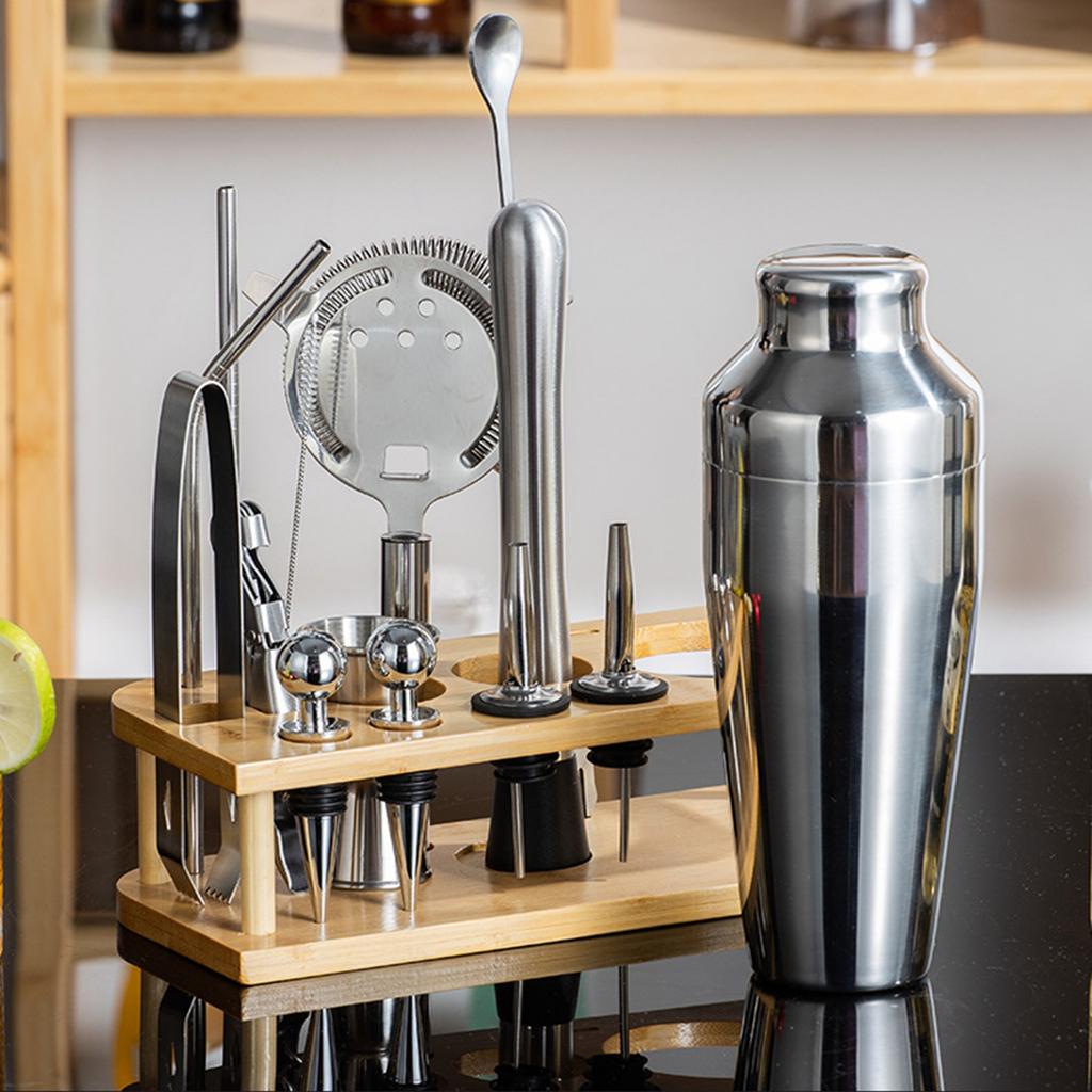 Набор миксеров из нержавеющей стали Шейкер для коктейлей Шейкер-пот Стакан для смешивания Набор для миксологии
