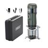 HiBREW H4B Wireless Portable 3 In 1 Espresso Coffee Maker - 15 Bar Pressure - 2200mAh Rechargeable Battery - 3 Cables Fpr Charging