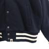 A Bathing Ape Back Embroidery Stajan M Navy Blouson Men's Used