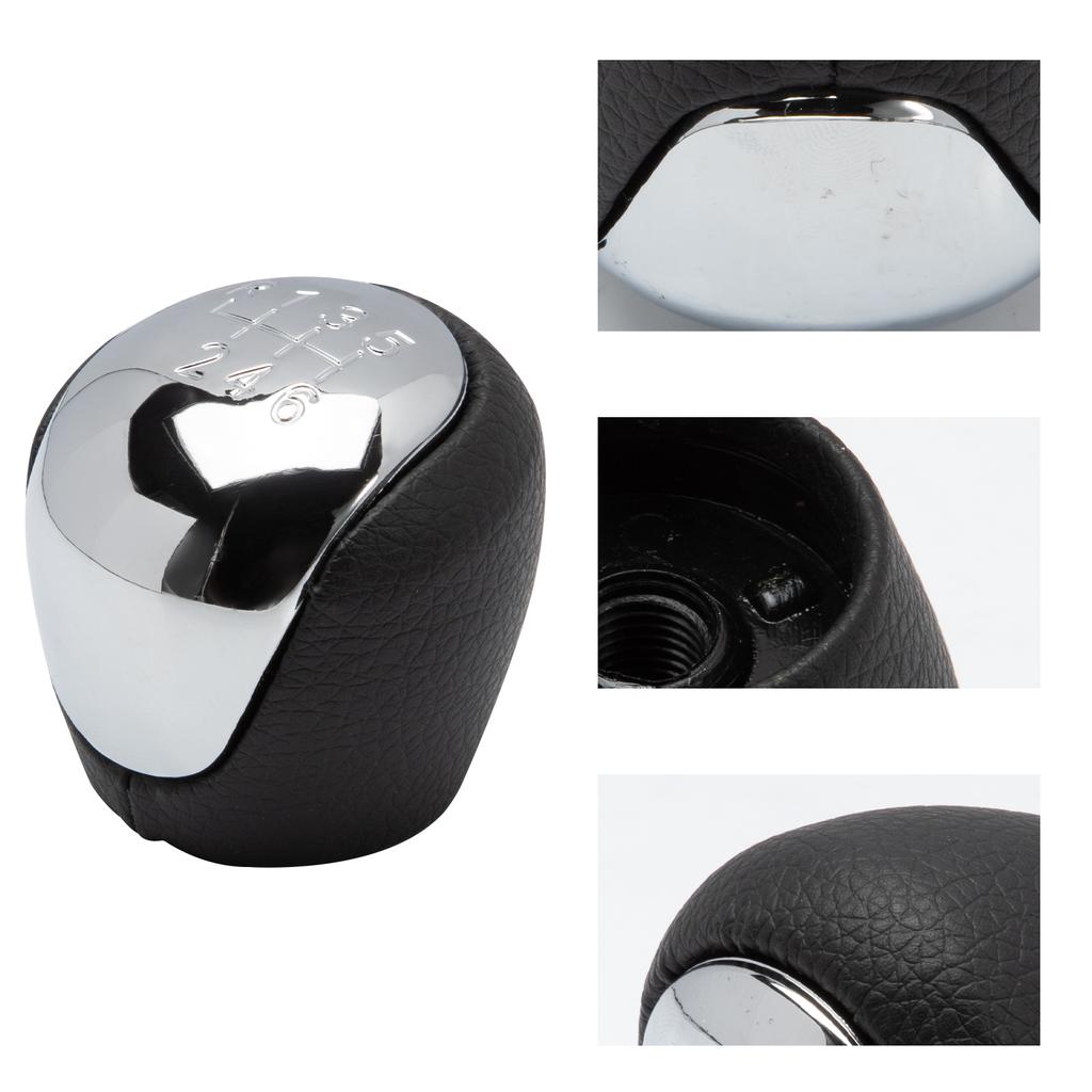 6 Speed Chrome Gear Stick Shift Shifter Knob Handball FOR Hyundai Elantra I30 FD GD IX35 Tucson Kia Optima