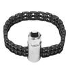 Cars Truck Vehicle Metal Allen Key Double Chain Type Oil Filter Socket Wrench