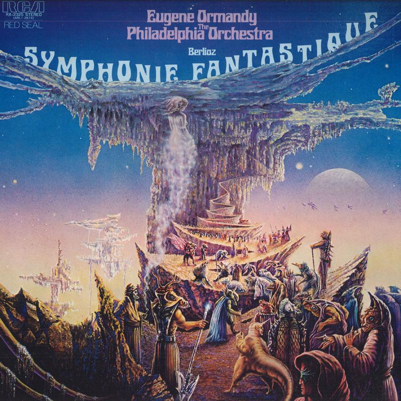 LP Record EUGENE ORMANDY PHILADELPHIA ORCHES Berlioz Symphony Fantastique Op. 1 RX2325 RCA RED SEAL 1979 Japan Obi Classical Used
