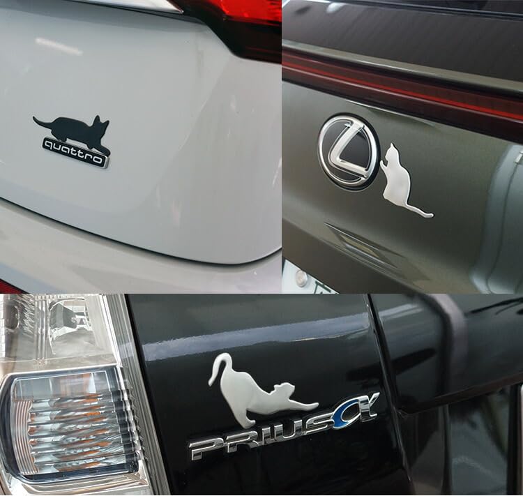 Взять 3D Кошачья лапа Автомобиль Маленькая царапина Милый кот 3D Наклейка Наклейка, Наклейка, Предмет, Кот, Автомобиль, Чемодан, Обложка, Наклейка, (Серебряный) PR-3DCAT-SV