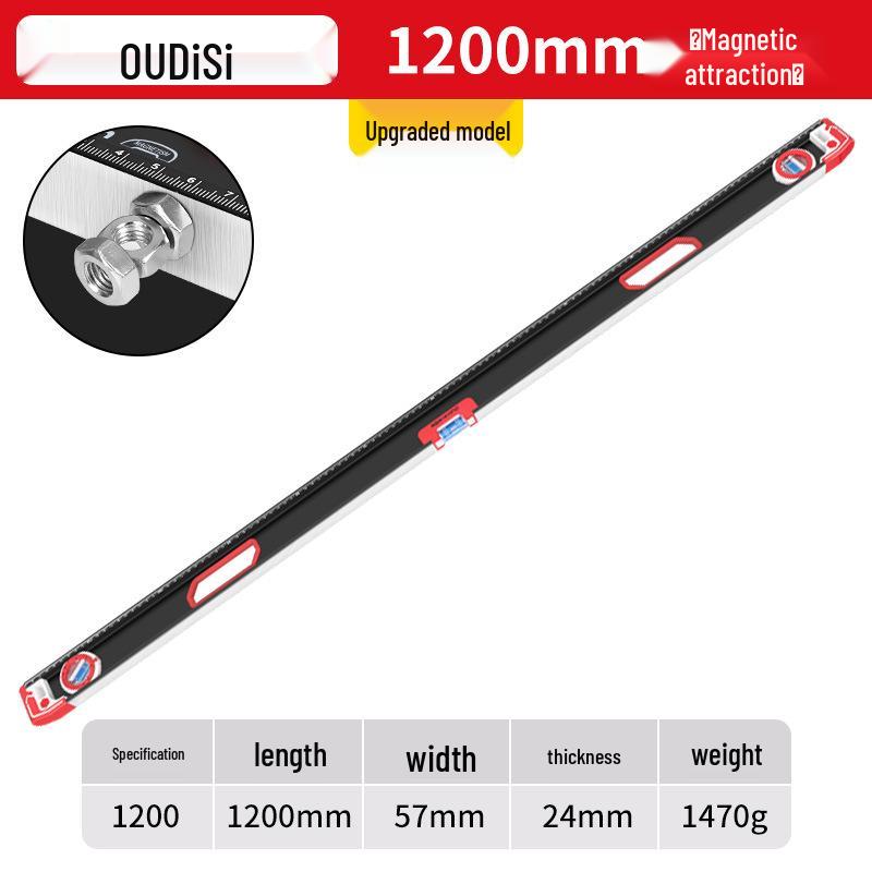 60-сантиметровый сильный магнитный уровень высокой точности для каменщиков