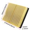2PCS Engine Air Filter Calm Carbon Fiilter Cabin for Jeep Grand Cherokee 3.6L/5.7L/6.4L Non-Diesel 2011-2021 CA10755