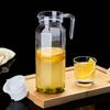 1.1L Water Juice Jug Pitcher Plastic Transparent Bottle For Storing Fresh Juices And Drinks For Kitchen Fridge Drink Storage Pot