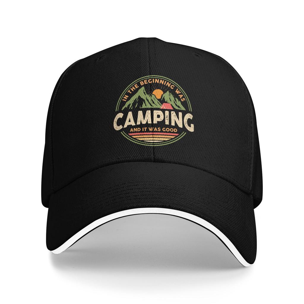 Personalized Mountain Camping Adventure Camper Baseball Cap Hip Hop Unisex WoUnisexs Adjustable Dad Hat Autumn Snapback Caps