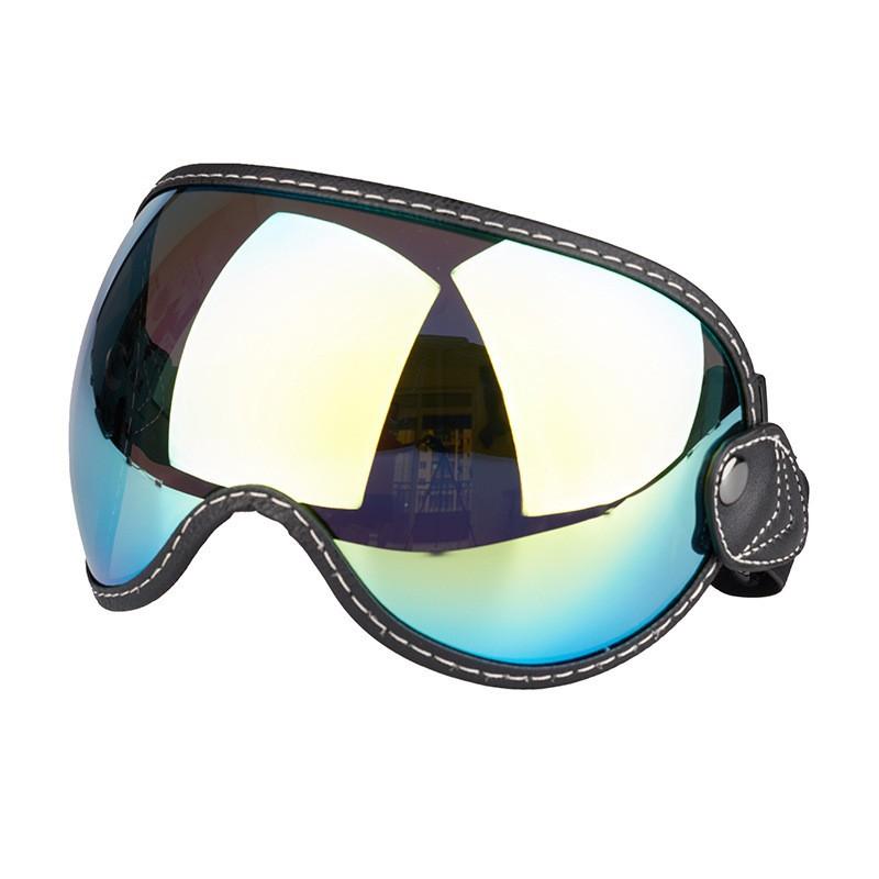 Harley Transparent Motorcycle Windproof Mirror Large Frame Strap Motorcycle Off Road Windproof Helmet Protective Glasses Bubble Glasses